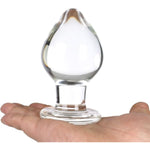 Large Anal Plug Crystal Mushroom Shape Butt Plug Glass Massage Bum Plug Sex Toys For Women Men Masturbation (Xl)