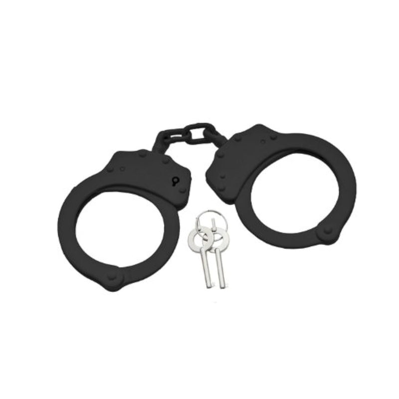 Szco Supplies Chain Handcuffs, Black