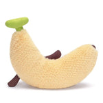 Banana Stuffed Animals Plush Toys,10" Cute Plushie Soft Cuddly Toy, Gifts For Family Kids Girls Boys