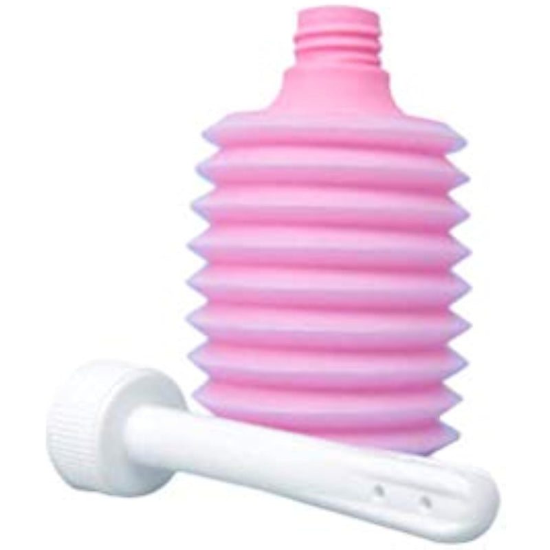Enema Bulb Syringe,Vaginal Cleaner Enema Cleanser& Vaginal Douche 200Ml Capacity For Personal Health (Pink)