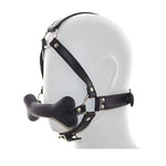 Bdsm Open Mouth Gag Silicone Dog Bone Ball Gag, Sm Adjustable Pet Bone Ball Gag Fetish Head Harness For Men Women Adults Sex Restraints Bondage Play, Erotic Sex Toy For Couples Flirt Slave Roleplay