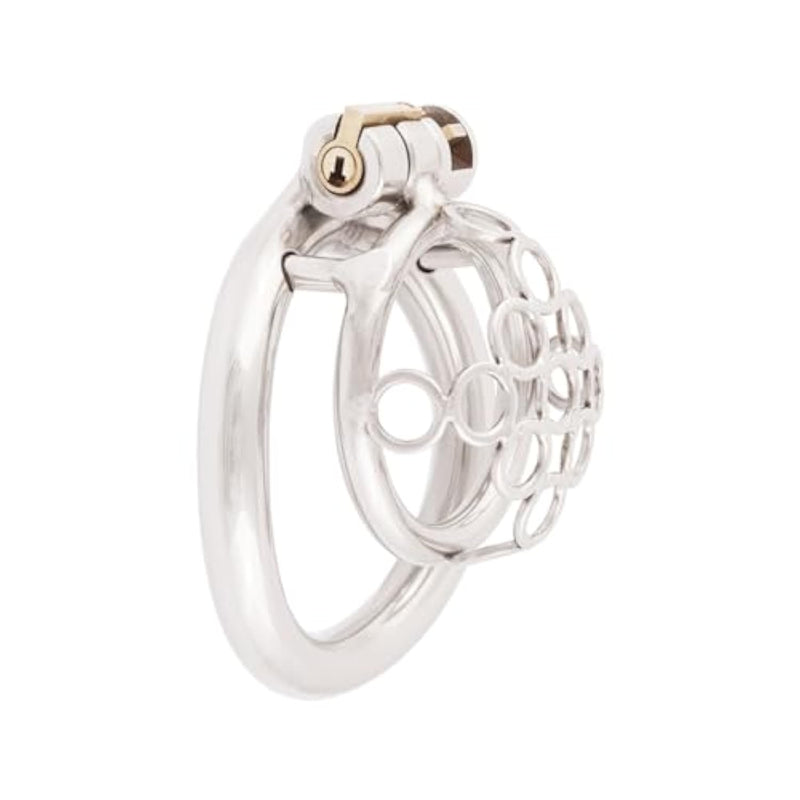 Short Chastity Device Male Virginity Lock Ergonomic Design Chastity Belt Cock Cage Adult Game Sex Toy S945 45Mm