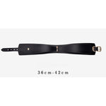 Premium Leather Bdsm Restraint Set, Cuffs, Collar, Gag, Spanking Paddle And Chains For Advanced Bondage Play, Black