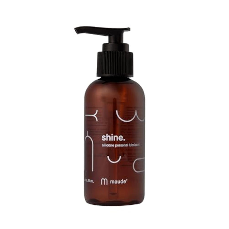 Shine Silicone Personal Lubricant - Long-Lasting, Non-Sticky Silicone Lube - Hypoallergenic + Fragrance-Free Personal Lube For Women, Men And Couples - Safe For Use With All Condoms (4 Fl Oz)