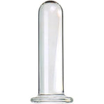 Glass Dildo Crystal Glass Wand Dildo Penis, Large Round Glass Butt Plug Huge Crystal Anal Plug Anal Masturbation Butt Expander Sex Wand Sm G-Spot Anal Pleasure Trainer For Men Women (4.5Cm)