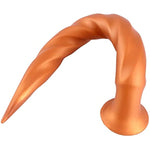 Super Long Thread Liquid Silicone Butt Plug With Strong Suction Cup - Soft And Flexible Anal Plug For Vaginal And Prostate Massage - Stimulation For Beginners And Advanced Players (L)