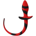Butt Plug Silicone Anal Plug With Tails Silicone Anal Butt Plug Dog Tail Vaginal Expander Sm Sex Toy Anal Butt Plug