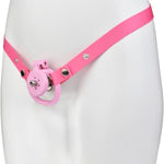 Male Chastity Cage Belt Sex Toy, Sissy Flat Chastity Devices Cock Cage Penis Bondage Erection Control With 4 Cock Rings, Light Penis Cages With Invisible & 2 Keys Bdsm Sex Toys For Men (Pink, Wear)