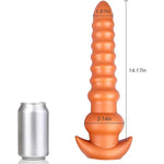 Super Long Anal Beads, Liquid Silicone Thread Anal Plugs G-Spot Dildo Vaginal Stimulation Prostate Massage For Men Women Couple (L)