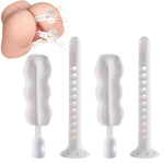 2Pcs Sex Doll Care Kit Male Masturbation Cleaning Brush, Includes Brush Head And Perforated Ventilation Rod, Reusable Adult Multi-Purpose Pocket Pussy Vagina Rear Celebrity Sex Toy Cleaner