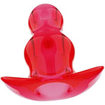 Big Size Anal Dilator Soft Speculum Prostata Massager Peek Tunnel Anal Plug (Red)