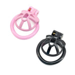 Small Cock Cage Sex Toys Male Chastity Cages With 4 Different Sized Rings And Invisible Lock Lightweight And Breathable Sissy Chasity Devices For Bondage Of Man'S Penis (L,Black)