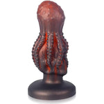 Anal Dildo Thick Anal Plug With Suction Cup, Soft Silicone Octopus Anal Sex Toys Big Anal Trainer Helloween Toys Dildo Anal For Women And Men (Red-M)