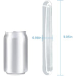 Glass Anal Butt Plug,9.05 Inch Crystal Anal Plug Anal Dildo Sex Toys Transparent Anal Trainer Buttplug Anal Toys For Women Men Couple Anal Dilator Analplug Dildo