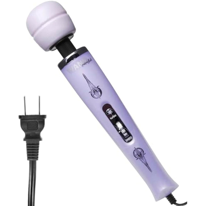 8 Speed Turbo Pearl Wand Massager, Purple