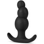Anal Adventures Platinum Stacked Silicone Butt Plug - 3.2 Inch Length And 1 Inch Width - Designed For Both Anal & Prostate Play - Flared Base For Safety, Comfort - Sex Toy