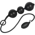 Expand Inflatable Anal Butt Plug Silicone Anal Beads With 3 Balls Detachable Needle Adjustable Size Adult Sex Toy For Gay Lesbian Couple Masturbation