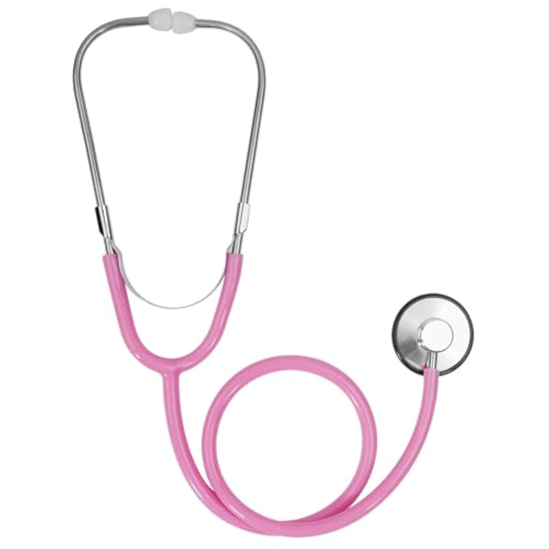 Kids Stethoscope, Real Working Nursing Stethoscope For Kids, Play Doctor Toy For Toddler, Boys Girls Doctor Nurse Cosplay Costume Accessories, Pink