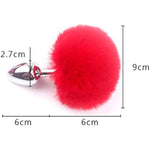 Bunny Rabbit Anal Plug Tail Animal Plug Tail Fur Tail Toy Plug Mini Anal Plug Metal Anal Plug Bunny Butt Plug Sm Toy For Women Sex Pleasure Couples