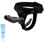 Strap On Dildo Wearable Kit - Sex Harness With 2 Removeable Dildo Realistic Penis For Female Masturbation Sm Adult Sex Toys For Women Couples Lesbian - Black