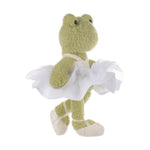 Ballet Frog Stuffed Animals For Kids, Soft Cute Plush Toys For Baby Girl And Boy, Fluffy Ballet Frog