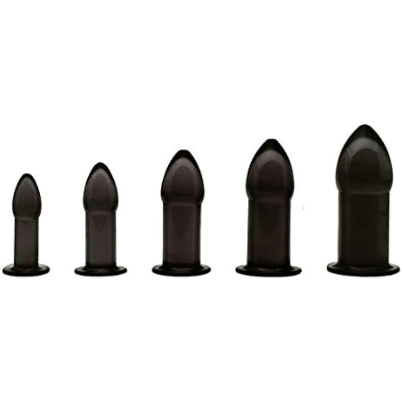 5 Piece Anal Trainer Set, Black