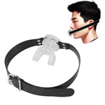 Sm Silicone Mouth Gag, Open Mouth Ball Bite Gag, Open Mouth Gag Restraints Head Harness, Fetish Extreme Slave Adult Muzzles Gag Chastity Bondage Sex Toys