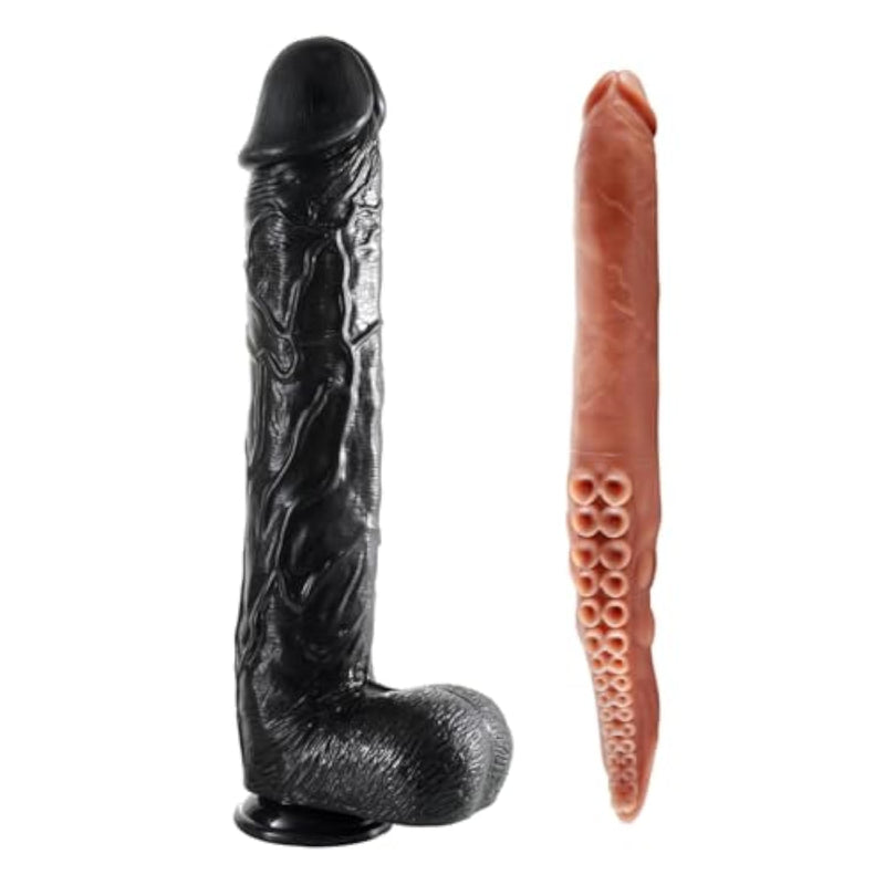 20.3 Inch Extra Large Long Dildo + 16.5 Inch Monster Double Ended Dildo