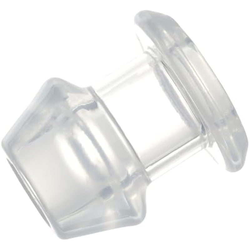 Hollow Tunnel Butt Plug, 2.48 Inch Transparent Anal Plugs Expander Tunnel Dilator Sex Toys For Women,Men