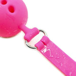 Silicone Breathable Adult Ball Gag Bdsm Adult Sex Toys Bondage Kit Restraints Play Silicone Ball With Holes Open Mouth Gag Sex Toy For Fetish Lover