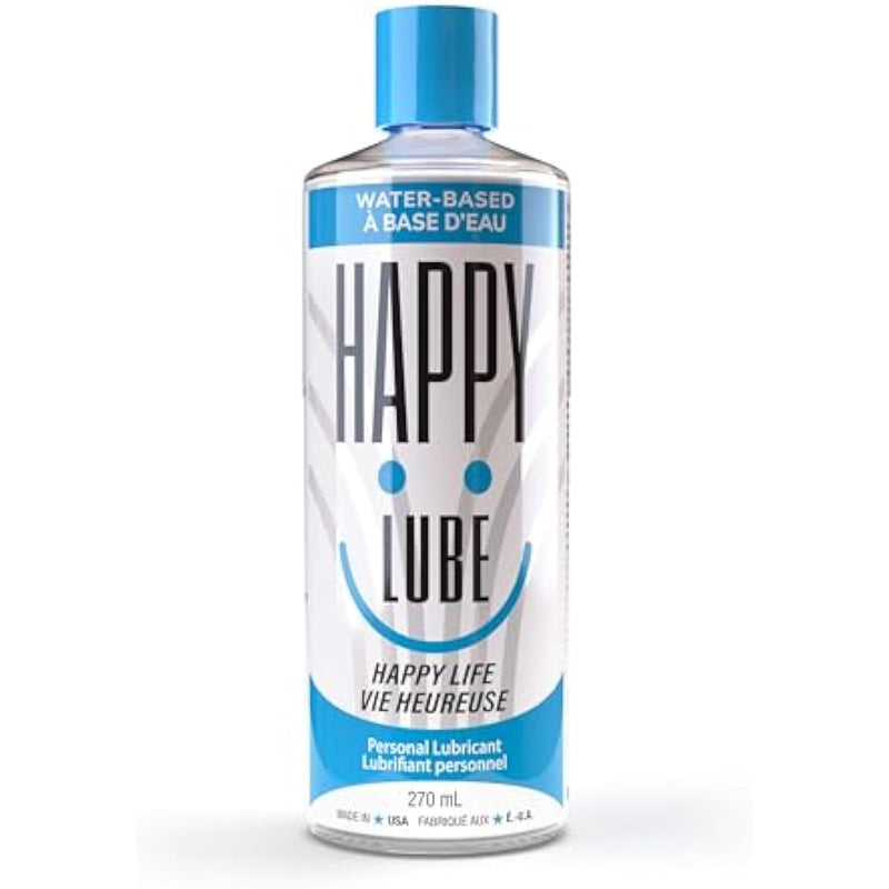 Water Based Lubricant For Personal Pleasure In Men And Women Or Couples Use, Adult Toys And Condom Safe, Natural-Feeling, Long Lasting, Non Sticky Lubrication For Adults, 9 Oz, 1 Pack