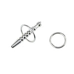 Urethral Trainer Sound Metal Hollow Urethral Plug Urethral Toy Urethral Masturbation Stick Men'S Sex Toy Training Set Catheter Sound Penis Plug Male Urethra Stimulation