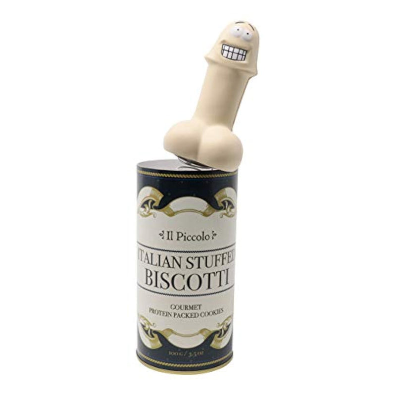 Popping Pecker: Funny Surprise Snake Can Prank Joke Gag Gift (Il Piccolo Italian Stuffed Biscotti)