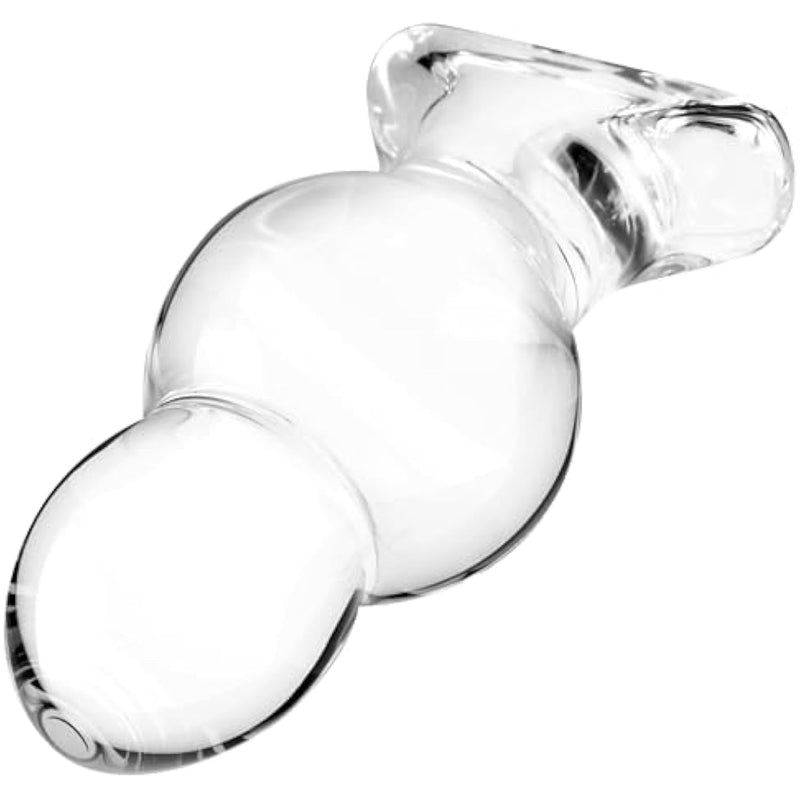 Crystal Anal Beads, 4.92 Inch Glass Butt Plugs Sex Toys For Beginners, Men,Women,Couples