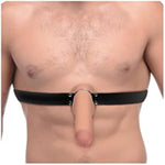 Strap & Ride Premium Strap-On Harness For Women, Men, & Couples, G-Spot Anal Prostate & Vagina Adult Toy, Strap-On Harness, Black. Dildo Not Included