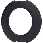Doc Johnson OptiMALE - FlexiSteel - Soft Silicone with Inner Metal Core - 43mm, Black