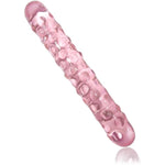 Crystal Glass Anal Butt Plug,Anal Plug Sex Toys With Bumps Prostate Massager Anal Dildo Anal Trainer Toys For Women Men Couples Anal Expander Buttplug Analplug (Pink)