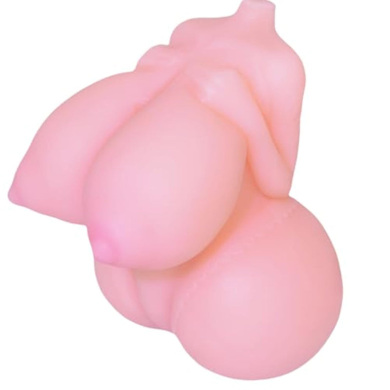 Anime Mini Sex Doll For Men Sex Toy With Lace Realistic Pocket Pussy Ass Onahole, Pink Papaya Big Boob Sex Toy For Male Masturbator
