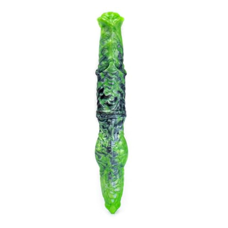 Dual Harmony Double-Ended Dildo- Silicone Horse&Wolfdog Dildo,Realistic Dual-Sided Dildo With Texture For Men Women,Fantasy Adult Sex Toys Thrusting Dildo For Couples (D301-Lv-F)