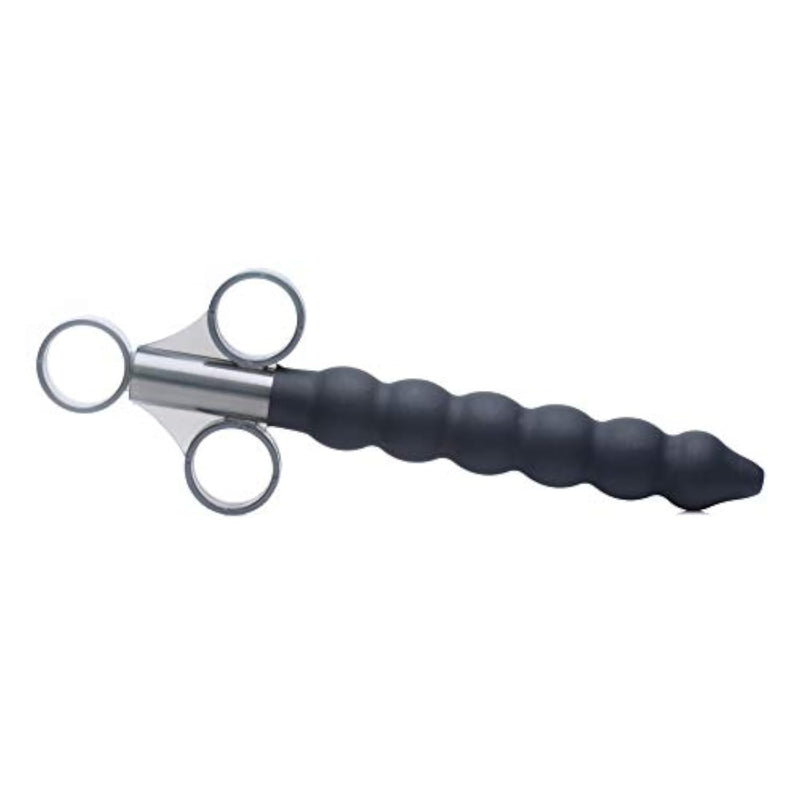 Silicone Beaded Lubricant Launcher with Tapered Tip