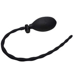 Inflatable Silicone Urethral Sounds Metal Penis Plug With Multi Beads Dilator Urethral Plug Exercise Masturbation Rod Stimulation For Men