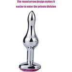 Butt Plush Plug Sex Heart Bell Anales Toy Plug Anal Butt Plug Sex Heart Metal Bell Anal Butt Plug For Sex Heart Shape Crystal Butt Plug With Traction Bag