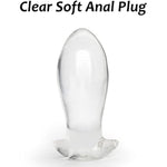 Anal Butt Plug Trainer:Soft Anal Plug Dildo Prostate Massage Sex Toy,Waterproof Anal Plugs Kit Anal Dildo Anus Dilator Anal Ball Sex Toys For Beginner Advanced Adult Men Women And Couples(M)
