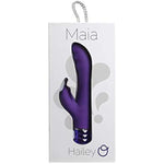 Hailey Silicone Rabbit, Purple