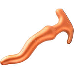Long Butt Plug Ultra Soft Liquid Silicone Sinuous Anal Plug Anus Dilator For Beginner Advanced Men Women (L)