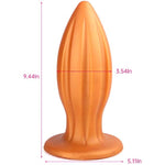 Liquid Silicone Anal Plug Ultral Soft Big Butt Plug Anus Dilator Prostate Massage For Advanced Experience Men Women(Xl)