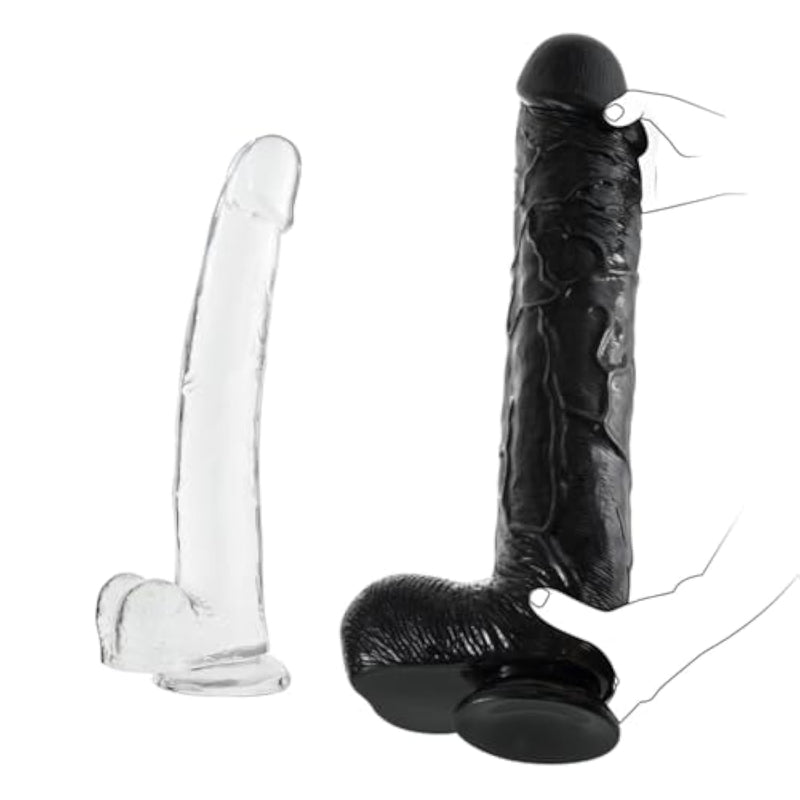 14.5 Inch Huge Realistic Dildo + 20.3 Inch Extra Large Long Dildo