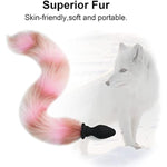 Fox Tail, Butt Plug With Smooth Long Fox Tail Anal Sex Toys Role Play Flirting Animal Tail/Anal Plug Fox Tail Sex Toys For Women/Cosplay Play-Mix Colors4