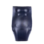 Mummy Costume Mermaid Restraint Legs Adjustable Leather All-Inclusive Bag Fetish Sex Bondage Kit (L:Height:68.9-72.8 Inch;Weight:143.3-176.3 Ib, Black3)