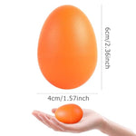 14 Pcs Plastic Egg Shakers Percussion Musical Egg Maracas Easter Egg Kids Toys (7 Colors)